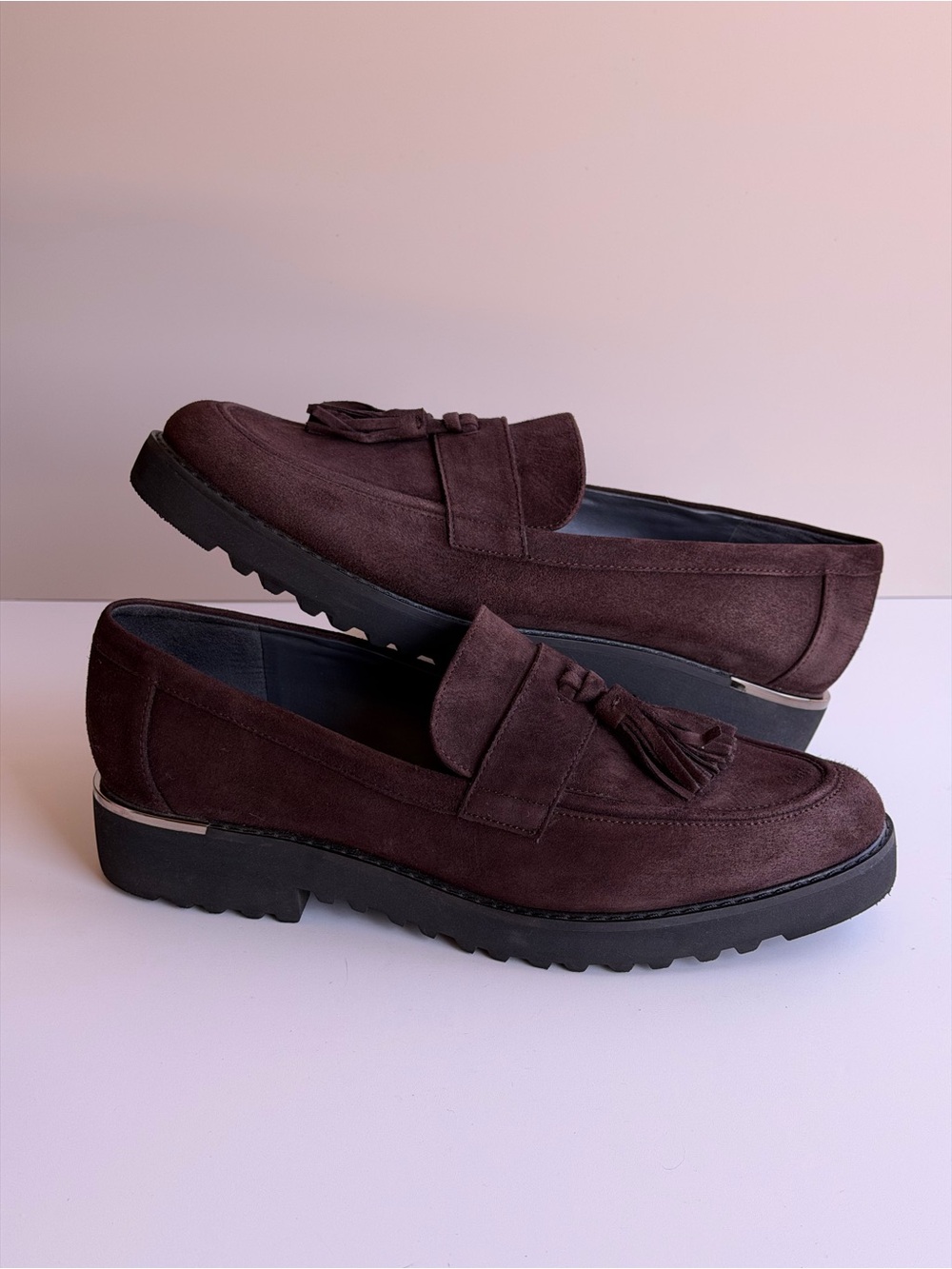 Franco Sarto Carolyn Tassel Loafer - Hickory Dark Brown Size 10 Women’s - Picture 2 of 9